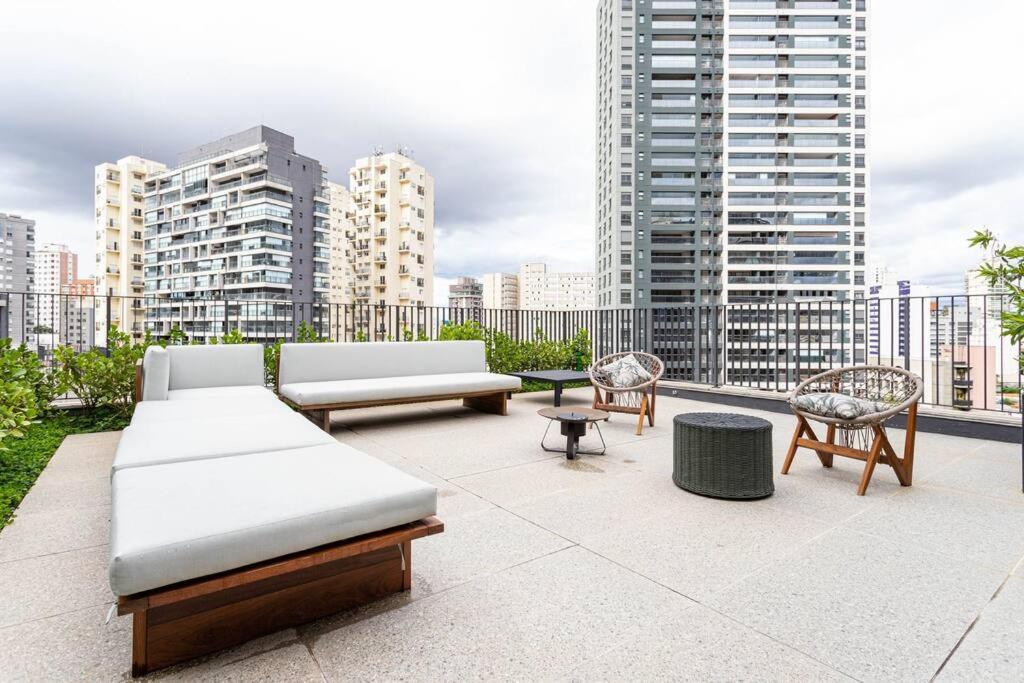 Flat Wi-fi 290m Metro Madalena - Sp Apartment *